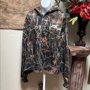 Inaka Power Summit Double Zip Hoodie - Tundra Camo